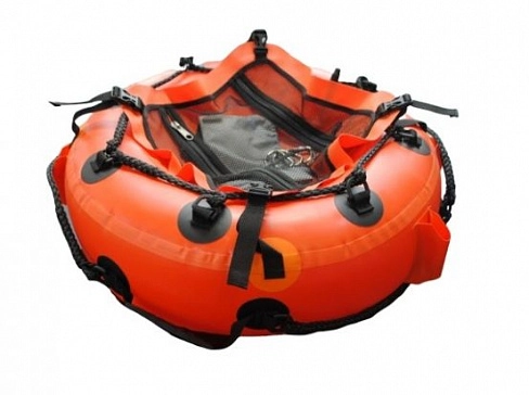 Надувной круглый буй для дайвинга, фридайвинга, подводной охоты