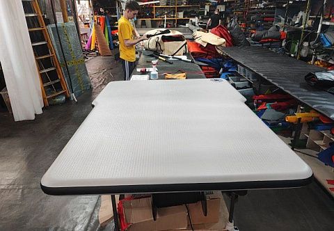 Легкий надувной матрас, кровать из AirDeck ТПУ в салон, багажник автомобиля, индивидуальное изготовление под любой автомобиль