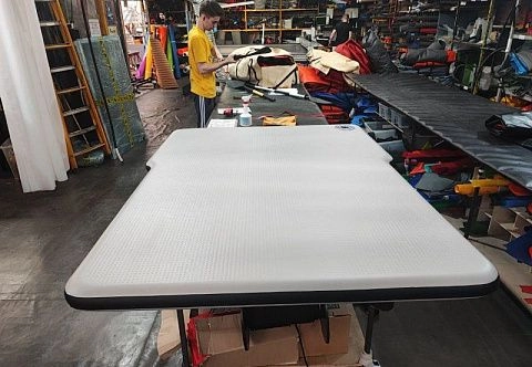 Легкий надувной матрас, кровать из AirDeck ТПУ в салон, багажник автомобиля, индивидуальное изготовление под любой автомобиль