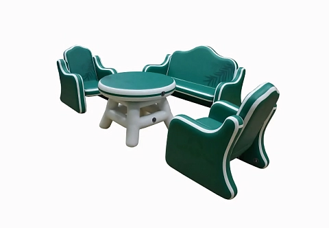 Надувной комплект мебели для отдыха на природе, в помещении