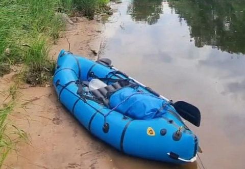 "ОЛИМПИЕЦ" - надувной быстроходный пакрафт из ТПУ с надувным дном с самоотливом для сплава по бурной воде "ОЛИМПИЕЦ" - надувной быстроходный пакрафт из ТПУ с надувным дном с самоотливом для сплава по бурной воде