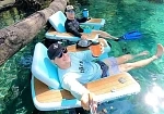 Фотография Надувное бескаркасное кресло для отдыха на воде из AIRDECK (DWF, DROP STITCH) ТаймТриал