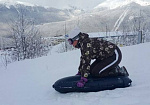 Фотография "ТУРБОСАНКИ" - зимние надувные бескамерные сани для катания с гор. Фрирайд из ПВХ ТаймТриал