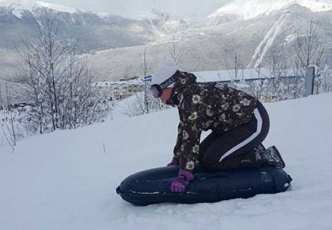 &quot;ТУРБОСАНКИ&quot; - зимние надувные бескамерные сани для катания с гор. Фрирайд