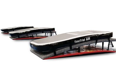 Надувное безопасное покрытие для гимнастического мостика (мат-накладка)