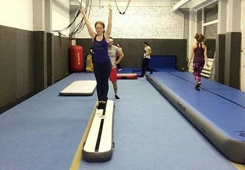 Надувное гимнастическое бревно «Курбет»