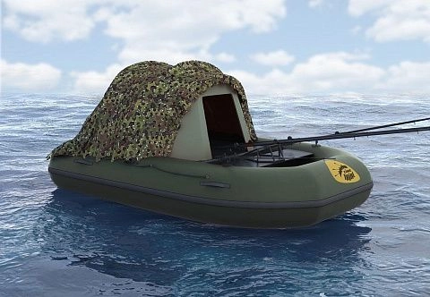 Надувной плот, рыболовная платформа под палатку для рыбалки RAPTOR
