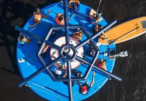 Надувная беседка 