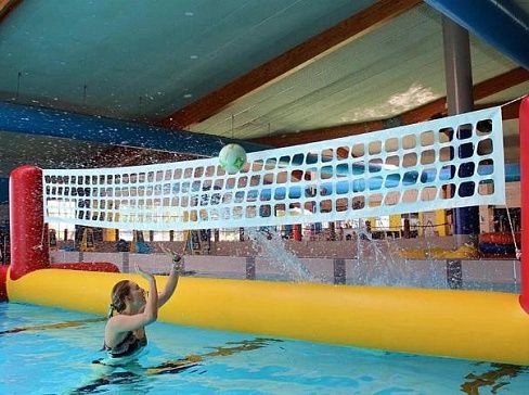 Надувной волейбол с волейбольной сеткой для воды, суши, пляжа