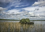 Фотография Надувной плот, рыболовная платформа под палатку для рыбалки RAPTOR из AIRDECK (DWF) ТаймТриал