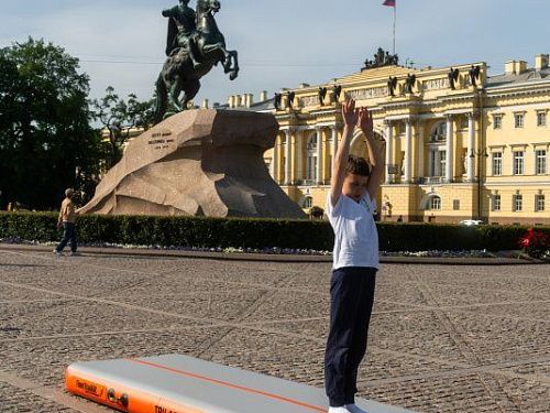 Спортивные изделия из ТПУ аирдека в центре Санкт-Петербурга