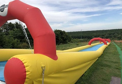 Надувная водная Турбо Горка «Экстрим»