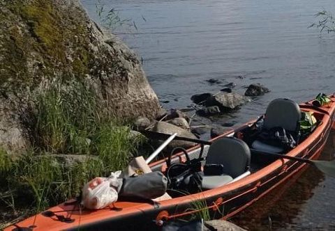 &quot;РОНИН-2 - надувной семейный каяк, байдарка двух-трехместная из AirDeck Drop Stitch с надувным дном НДВД