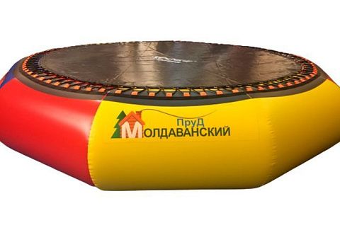 "АКВАБАТУТ" - аттракцион надувной водный батут с горкой для озера, в бассейн, аквапарк, море, бизнеса, пляжа