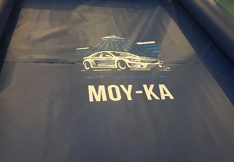 "АВТОПОДДОН" - надувной защитный герметичный поддон для автомобиля, техники, машины, мойки