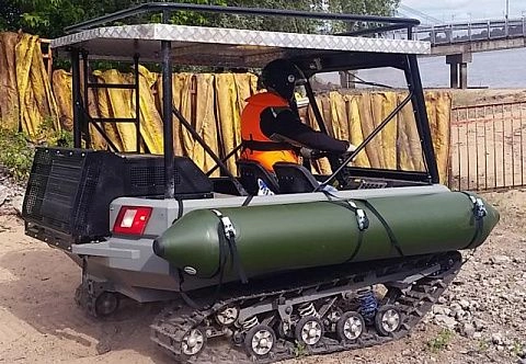 Надувные баллоны для обеспечения дополнительной плавучести и устойчивости на воде