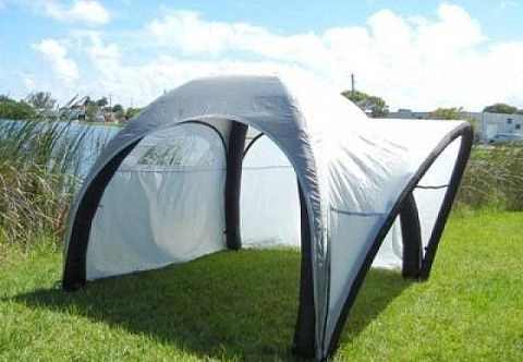 Надувная плавающая беседка из AirDeck Drop Stitch для развлечений и отдыха на воде