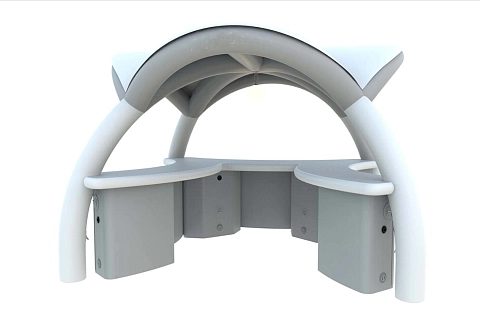 Надувной мобильный бар для мероприятий, вечеринок (зона для отдыха и развлечений)