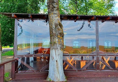 Мягкие окна из ПВХ для беседки, веранды и террасы