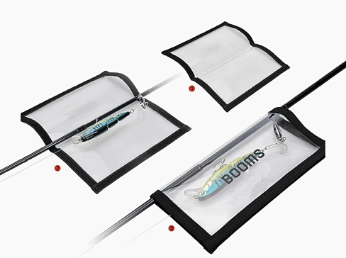 Защитный магнитный чехол для рыболовных приманок на удочке