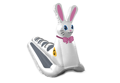 &quot;ЗАЯЦ-РАЙДЕР&quot; - буксируемый аттракцион надувные санки-банан для катания за снегоходом, квадроциклом, катером