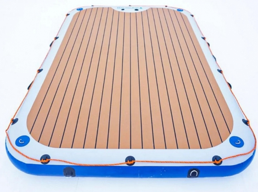 Надувная плавающая платформа «ТОП ГАН» для активного отдыха на воде из AIRDECK (DWF) ТаймТриал