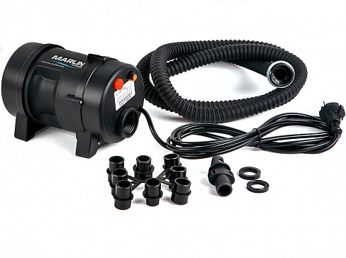 Электрический насос «MARLIN MAX-1200» для надувной лодки, каяка, байдарки