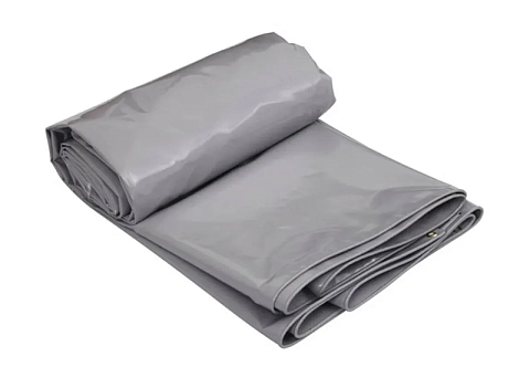 Тент ПВХ 3х5 плотность 650 г/м2 с люверсами универсальный, укрывной, строительный, защитный, полог, туристический