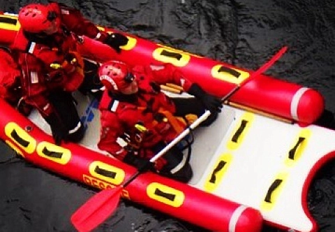 Универсальные спасательные сани-лодка ПВХ «RESCUE» для поисковых работ МЧС