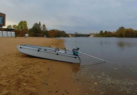 &quot;ДЖОНБОТ AIR&quot; - инновационная надувная моторная лодка ПВХ из AirDeck Drop Stitch с надувным дном НДВД