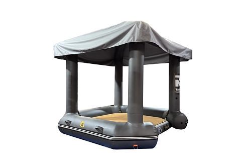 Надувная плавающая беседка-платформа 