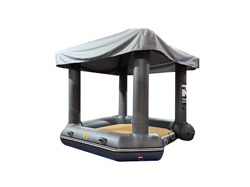 Надувная плавающая беседка-платформа 