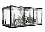 Надувной гараж для мотоцикла "Мотокапсула" из ТПУ ТаймТриал
