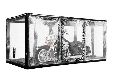 Надувной гараж для мотоцикла 