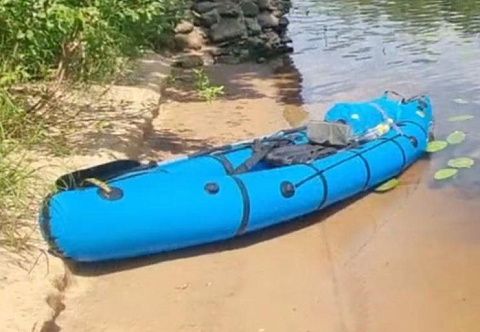 "ОЛИМПИЕЦ" - надувной быстроходный пакрафт из ТПУ с надувным дном с самоотливом для сплава по бурной воде "ОЛИМПИЕЦ" - надувной быстроходный пакрафт из ТПУ с надувным дном с самоотливом для сплава по бурной воде