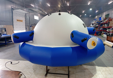 &quot;РАКЕТА&quot; - надувной водный аттракцион для аквапарка