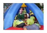 Фотография Бассейн с шариками "Летающая тарелка" для детей, взрослых из ПВХ (PVC) ТаймТриал