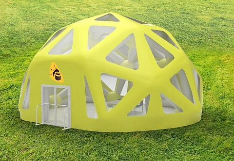 Надувной универсальный павильон «Дом»