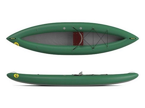 «ЩУКАРЬ-340» - одноместный легкий надувной каяк из ПВХ