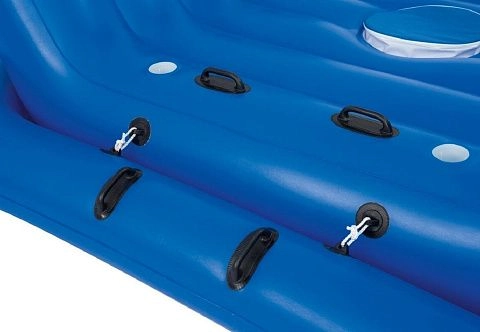 Надувная беседка-плот для отдыха, купания и развлечений на воде «Остров»