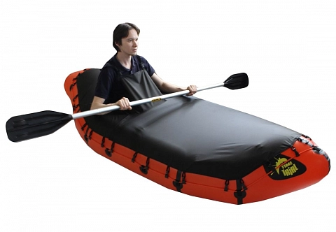 Съемный брызгозащитный фартук для пакрафтов