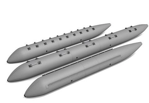 Надувные баллоны (понтоны) из ПВХ для катамарана