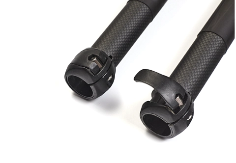Карбоновое компактное весло с замками rs carbon max pro plus пятисекционное