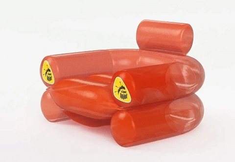 Надувное бескаркасное кресло из ПВХ