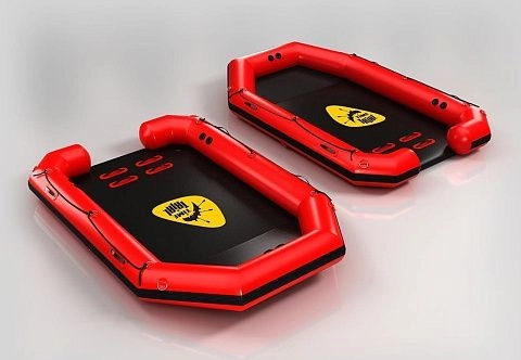 Надувной спасательный Рафт (плот) для МЧС для спасения на воде