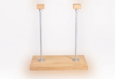 Двойная цирковая трость удлиненная для стойки на руках