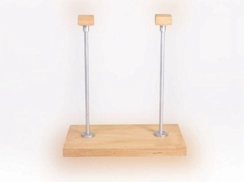 Двойная цирковая трость удлиненная для стойки на руках