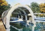 Фотография Надувной плавучий ангар для яхты и катера WATERWAYS из ПВХ ТаймТриал