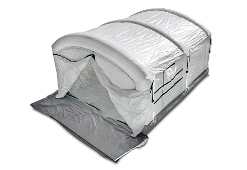 Надувная камера (палатка) ПВХ для покраски и ремонта автомобиля 5,2х4,9 м