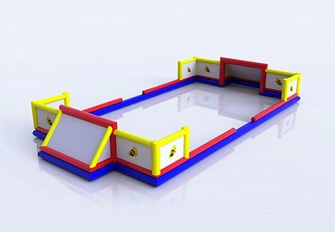 Надувное футбольное поле